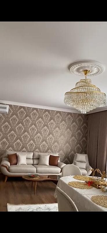 işlemiş divan: Mebel dəsti – yataq otağı və qonaq otağı üçün müasir və zərif komplekt — 2