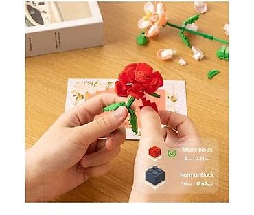 dovşan oyuncaq: “Flowers For My Love” mikrokonstruksiya çiçək seti - Tema: Chapter of — 2