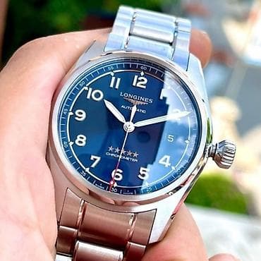 saat instagram: Longines Spirit Automatic Chronometer – mavi siferblatlı, paslanmayan — 1