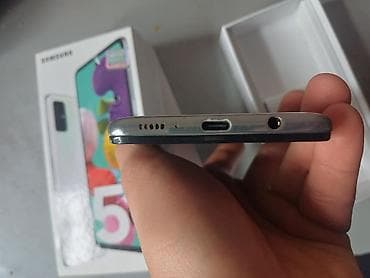 galaxy note 20: Samsung Galaxy A51, 128 GB, rəng - Ağ, Barmaq izi — 5