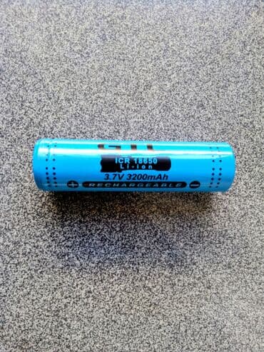 батарея для планшета: GTL ™ ICR 18650 Li - ion Battery 🔋3200 mAh Hal-hazırda bir ədəd qalıb — 3