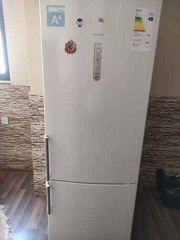 epilyator satilir: İşlənmiş 2 qapılı Siemens Soyuducu Satılır, rəng - Ağ, Təkərli — 1