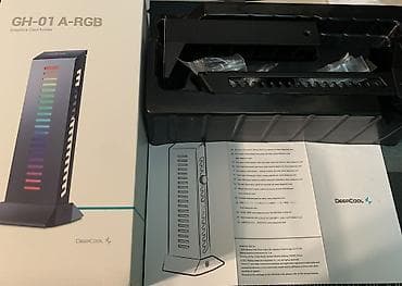 komputer desti: DeepCool GH-01 A-RGB GPU Stand/Holder. Держатель/подпорка для тяжёлых — 9