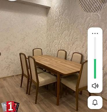 is masası: Qonaq otağı üçün, Yeni, Açılan, Oval masa, 8 stul — 7