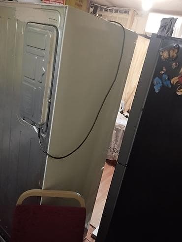 teka: İşlənmiş 2 qapılı Samsung Soyuducu Satılır, rəng - Ağ, Təkərli — 1