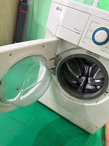 Məişət texnikası: Paltaryuyan maşın LG, 6 kq, İşlənmiş, Avtomat, Qurutmasız — 2