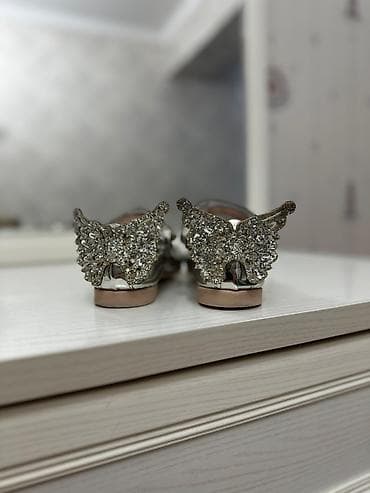 çanta mekteb: Rəng - Gümüşü Baletkalar, Ölçü: 35, Qız üçün — 3