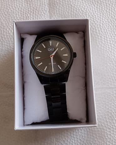 İşlənmiş, Qol saatı, rəng - Qara