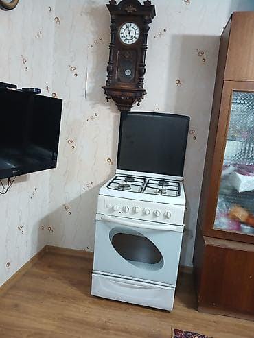 Qaz plitəsi Ayrıca dayanan, 4 gözlü