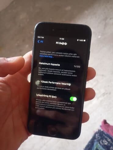 soyducu islenmis: IPhone 7, 32 GB, Jet Black, Barmaq izi — 1