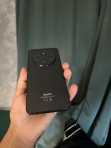 telefon satişi: Redmi 14C, 128 GB, rəng - Qara, Barmaq izi, Face ID — 4