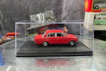 xrustal vaz: Коллекционная модель LADA 2106 dark red 1980 AutoBahn Bauer Art. — 3