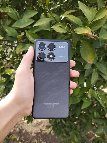 poko f6: Poco F6 Pro, 512 GB, rəng - Qara, Barmaq izi — 4