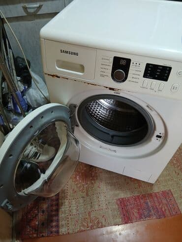 Şəxsi qulluq: Paltaryuyan maşın Samsung, 6 kq, İşlənmiş, Avtomat, Qurutma var, Kredit yoxdur, Ünvandan götürmə — 2