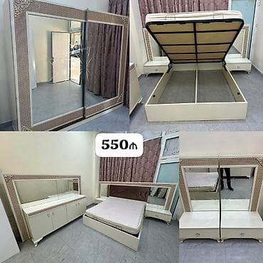 Yataq dəsti satılır 550₼. Mdf materialdır. Türkiyə istehsalı. Matrası — 1