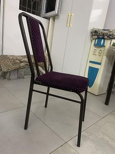 masa stolu: Metal konstruksiyalı yemək/kafe stulu Kafe ucun almisdiq, kafenin — 2