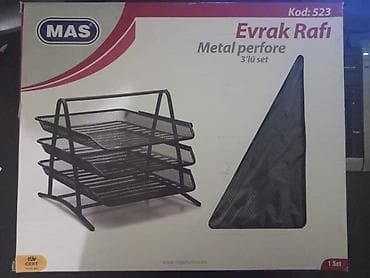 3 d qelem: Rəf sənəd üçün Masa üstü ləvazimatlar - MAS, ASSİS, Növü: 3 hissəli — 2