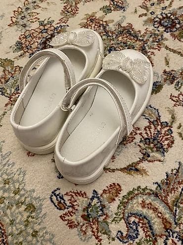 uşaq baletkaları: Rəng - Ağ Baletkalar, Ölçü: 29, Qız üçün — 2