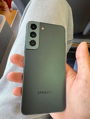 tv android box: Samsung Galaxy S22, 128 GB, rəng - Yaşıl, Simsiz şarj — 1