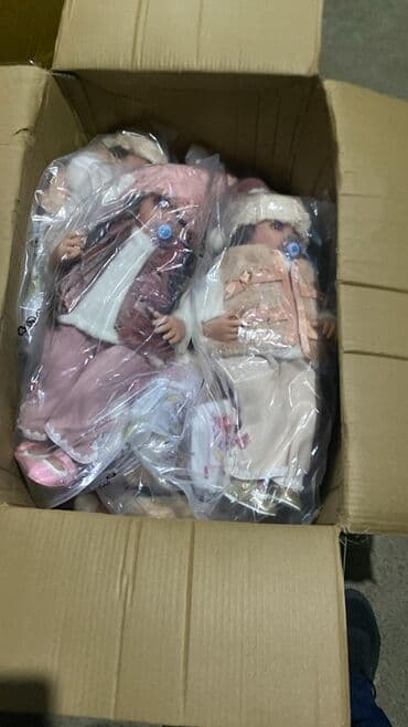 oyuncaql: Daniwan ve ağlıyor gülen Canlı bebe Məhsul: Realistik pijonlu — 5