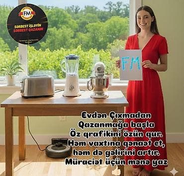 SMM menecer tələb olunur, İstənilən yaş, Təcrübəsiz lalafo.az -da SMM menecer tələb olunur, İstənilən yaş, Təcrübəsiz