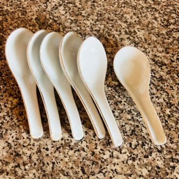 Блюда для тортов и сладостей: Миски, Набор из 6 шт., цвет - Синий, Фарфор, СССР — 25