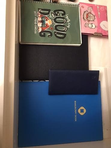 sənəd qabı: Yazı-qələm ləvazimatları dəsti - Spiral bloknot “Good Dog” – — 1