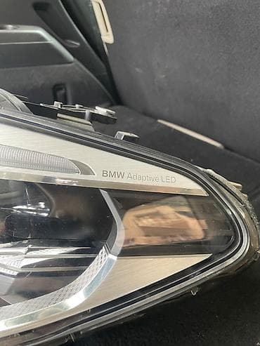 Ehtiyat hissələri: Sol, Yaxın və uzaq vuran işıqlar BMW, 2018 il, Orijinal, Almaniya, İşlənmiş — 4