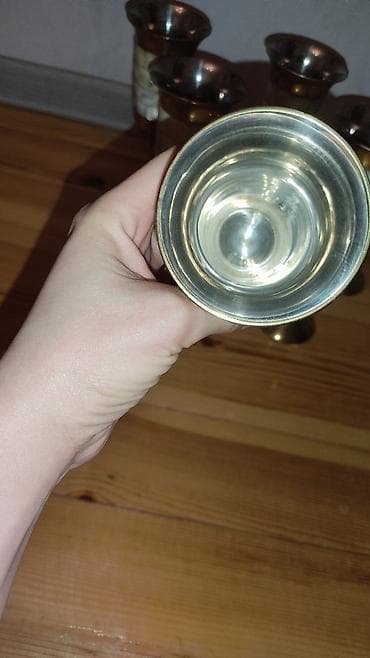 luminarc qablar: Qədəhlər, rəng - Qızılı, Metal, 6 ədədli dəst — 3