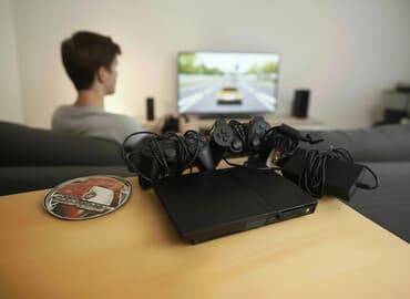 en ucuz ps: İdelal vəziyyətdə plastation 2 slim+2konsol(1-i skoçludur amma — 1