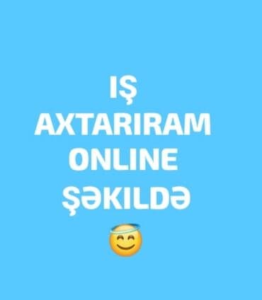 online satici: Onlayn şəkildə iş axtarıram. Müxtəlif sahələrdə təcrübəm var və — 1