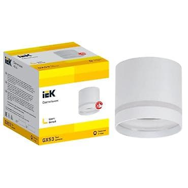 IEK tavanüstü işıqlandırma armaturu, GX53 patrondur. Xüsusiyyətlər: - lalafo.az -da IEK tavanüstü işıqlandırma armaturu, GX53 patrondur. Xüsusiyyətlər: -