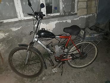 velo skuter: Benzin mühərrikli velosiped - Velosiped şassi: şəhər/trek tipli, 26" — 2