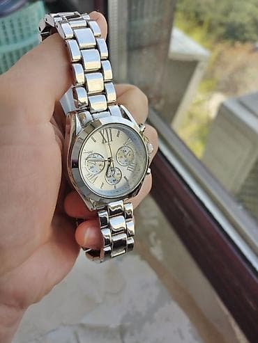 İşlənmiş, Klassik Saat dəsti, rəng - Gümüşü — 3