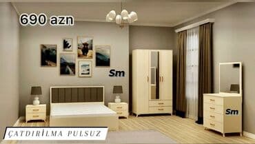 artego kraska qiymeti: *Yataq otağı dəsti*. Sifarişlə hazırlanır *qiymət 650 azn* Rəng — 1