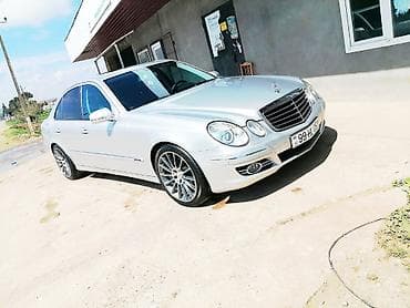 mersedes masin: Mercedes-Benz E-Class (W211) sedan – gümüşü rəng. Xüsusiyyətlər və — 1