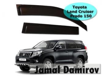kolonkalar maşın: Toyota land cruiser prado 150 üçün yan vetroviklər. Ветровики для — 1