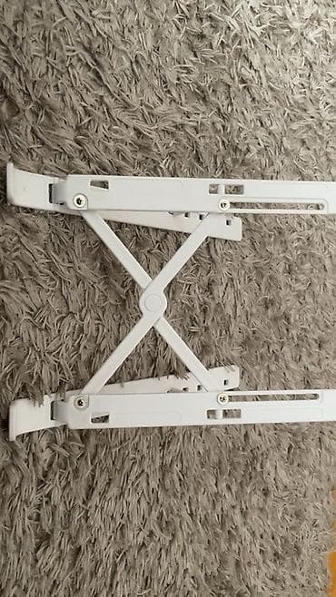 stalak za laptop: Tənzimlənən qatlanan noutbuk/planşet altlığı - Material: möhkəm — 2