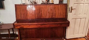 Musiqi alətləri: Upright pianino – “Ukraina” markası - Korpus: təbii ağac şponu — 2