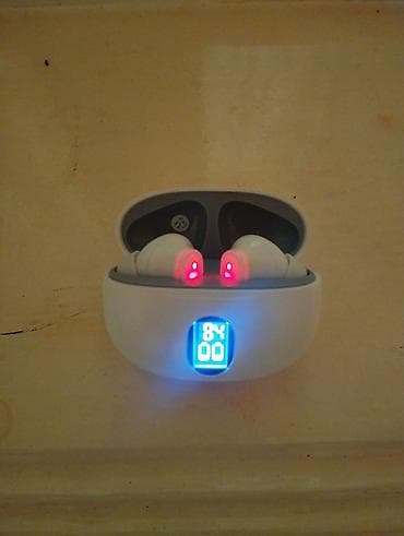 irsad qulaqciqlar: İşlənmiş Simsiz (Bluetooth) Qulaqcıqlar, Aeg, rəng - Ağ — 2