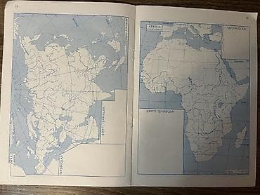 Atlaslar: Atlas 6-11-ci sinif 🏷️4 azn ✅İstifdə olunmayıb, yenidir ✅Üzərində — 7