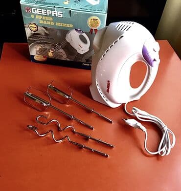 spiral pec: Əl mikser, Geepas, Yeni, Ödənişli çatdırılma — 1