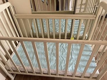 Oğlan və qız üçün, Yeni, Dördbucaq, Beşik, Dəst ilə, Matras ilə, Yellənmə mexanizm ilə — 2