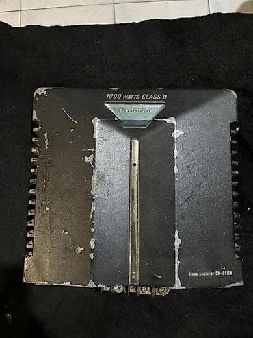 səs gücləndirci: Pioneer avtomobil audio avadanlıqları - Pioneer GM-X404 – 4 kanallı — 3