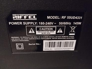 poco x4 pro: Riffel RF 55UD4331 televizor - Ekran ölçüsü: 55" - Model: RF 55UD4331 — 2