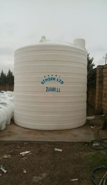 badam baglari: 20000 lt polietilen esaslı su deposu — 1