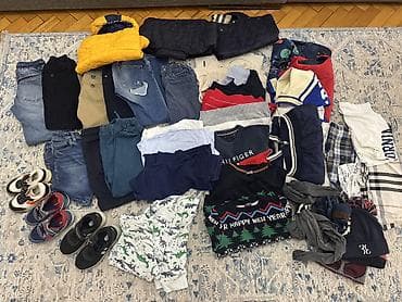 4-6 yaş oqlan içun paltarlat. Yay/qiş uçun her sey var. Hami ideal