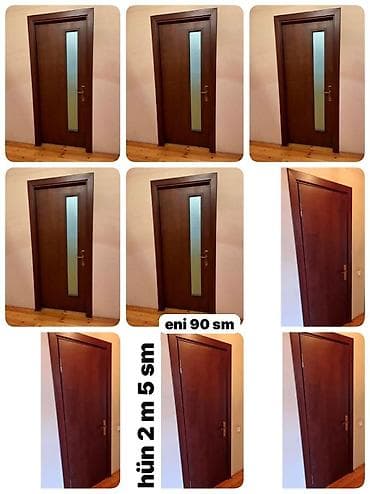 Taxta otaq qapıları – klassik tərz - Material: massiv taxta karkas