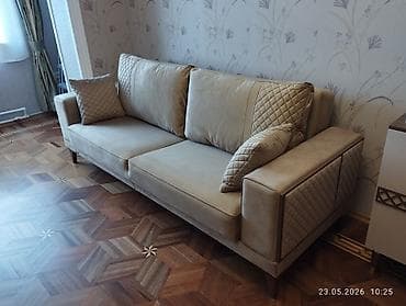 Divan, İşlənmiş, Açılan, Vеlur parça