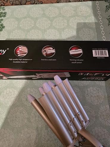 saç utusu: Saç buran maşa Gemei, 170 - 220 °C, Yeni — 4